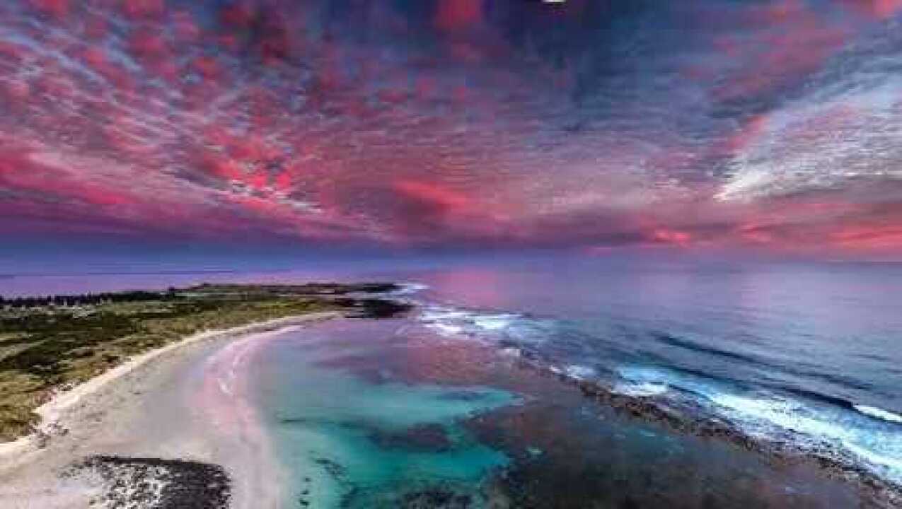 无水印海滩视频素材，需要的拿去不谢_高清