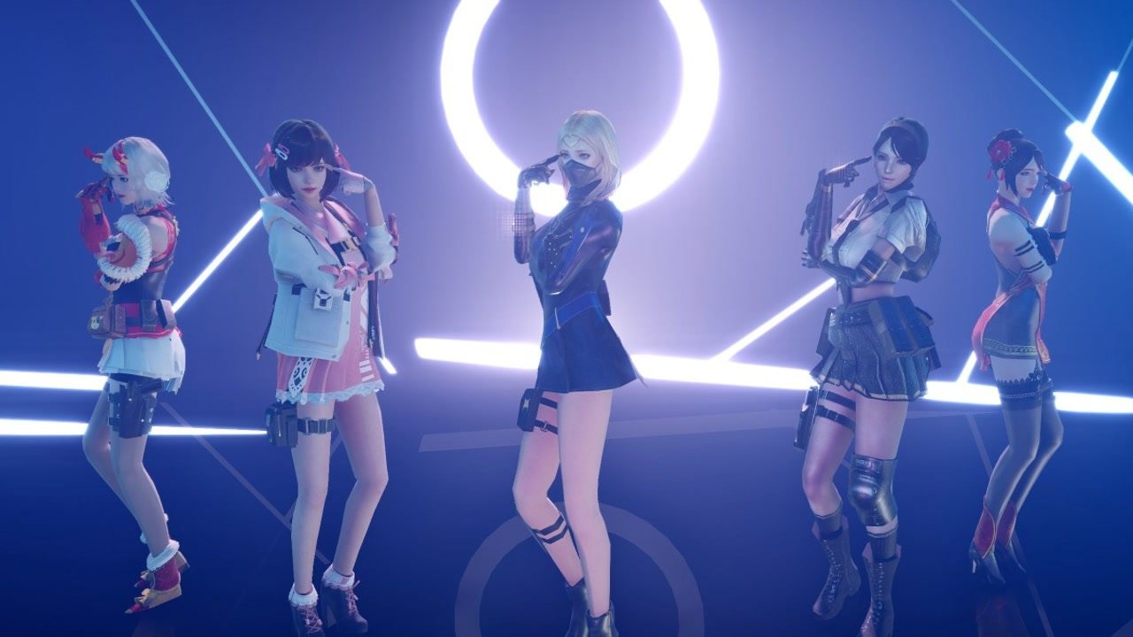 穿越火线cfm女团丨个个都是美女,跳舞还好看_腾讯视频