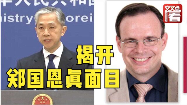 德国反华学者郑国恩撰写涉疆报告,被美媒揭开真实嘴脸!中方回应