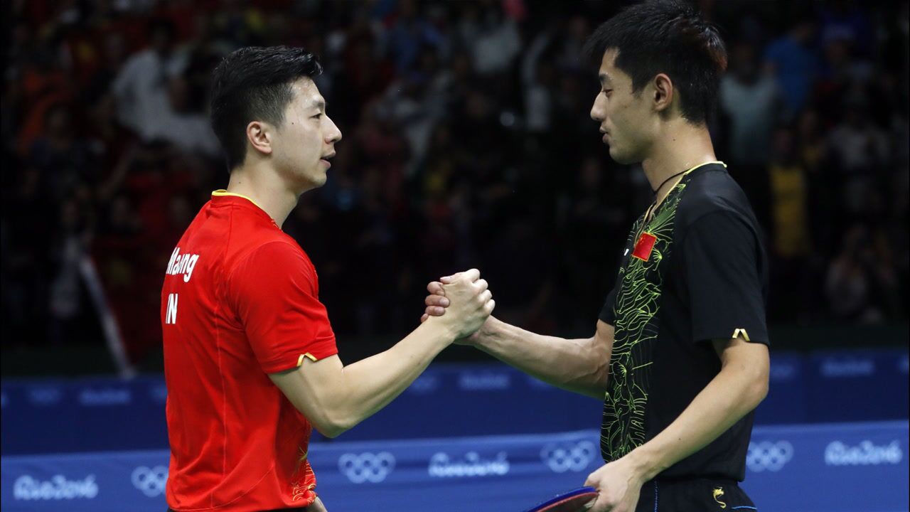 2016奥运会决赛马龙vs张继科10分钟回顾全场比赛