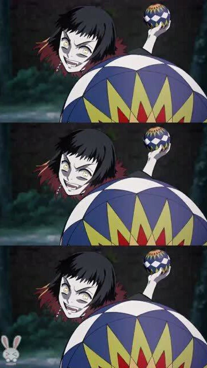 鬼灭之刃,这个手球鬼其实颜值真的挺高的!