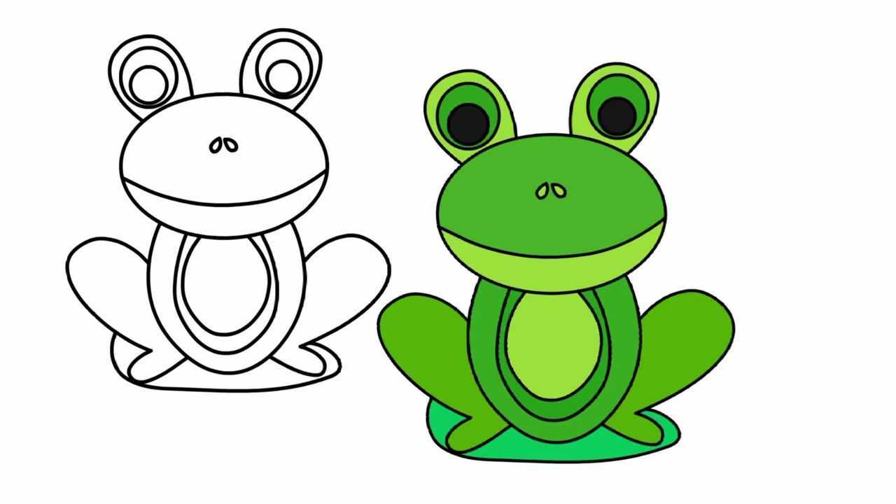 详细步骤幼儿启蒙简笔画——小跳蛙