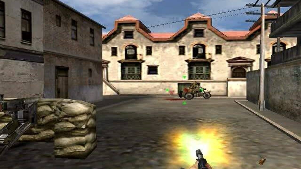 不动如山击退日本浪人经典抗日单机游戏血战上海滩第十一关