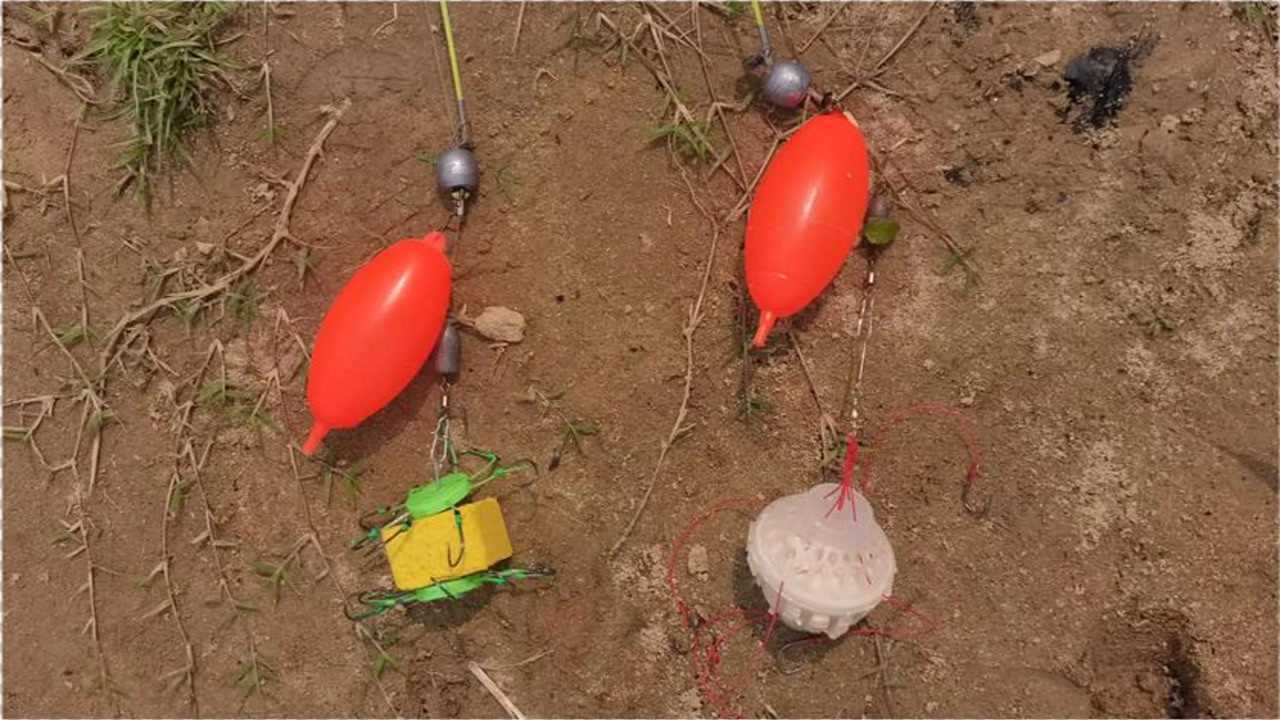 鲢鳙翻板钩钓半水和水怪钓半水谁上鱼速度快视频中告诉你答案