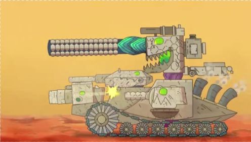 坦克吃鸡大作战—小坦克有了帮手，对付火星生物