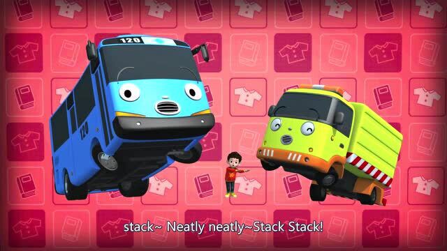 小公交车太友剧场儿歌第2季:Neatly Neatly, Stack Stack08