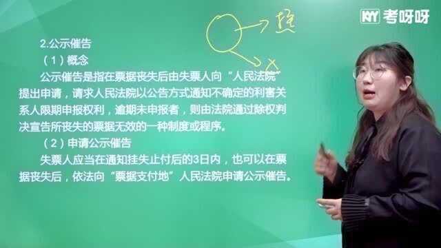 2021考呀呀加菲猫老师初级会计经济法基础 第三章知识点8票据权利与责任(上)