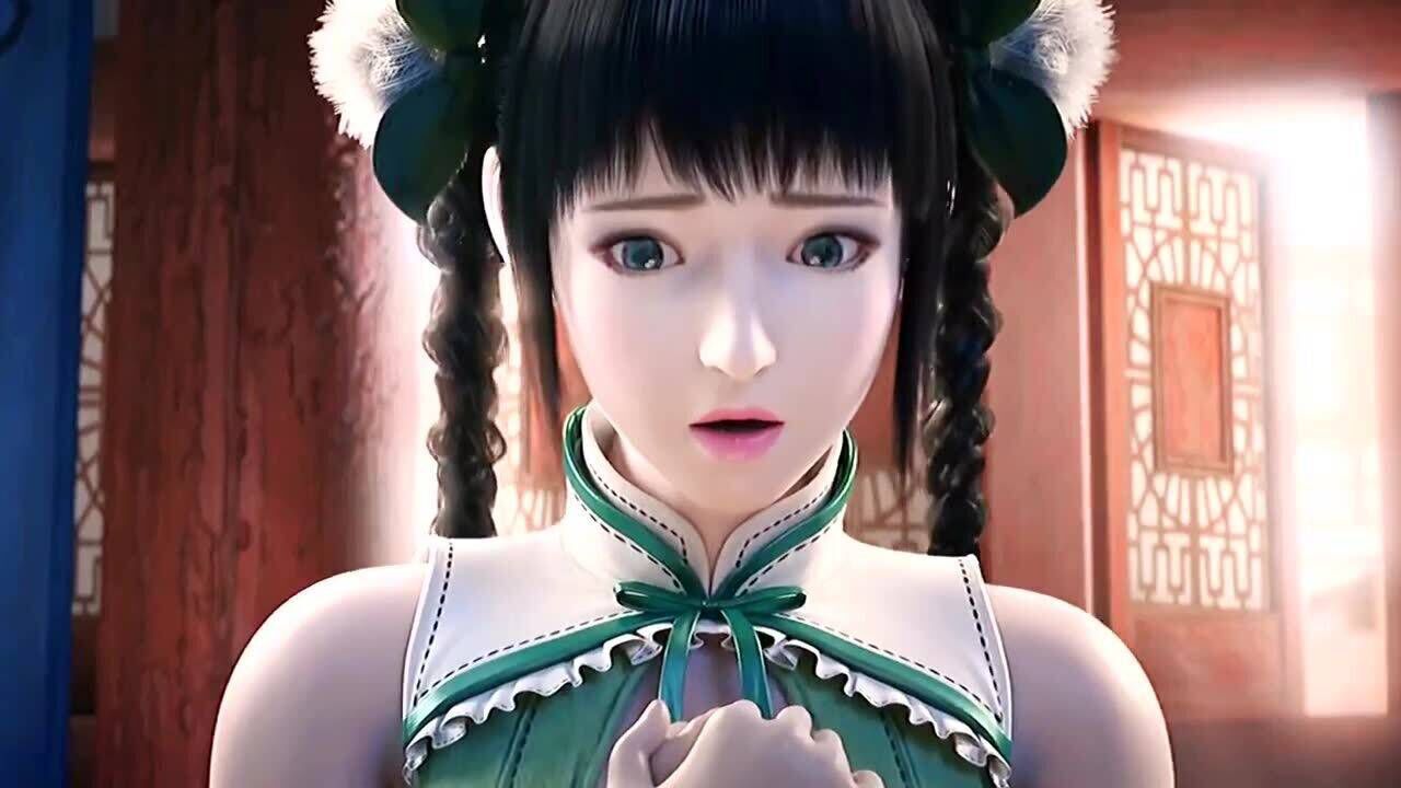 斗破苍穹:青鳞感知到狂暴能量,众人前往寻找异火