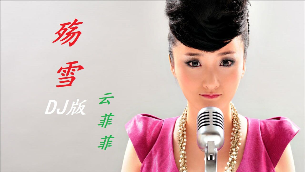 云菲菲殇雪dj版节奏轻快词曲凄美醉人心扉好听极了