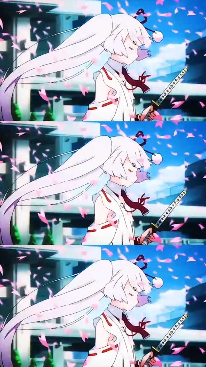 武装少女丨因幡月夜是不是你的白毛老婆动漫推荐