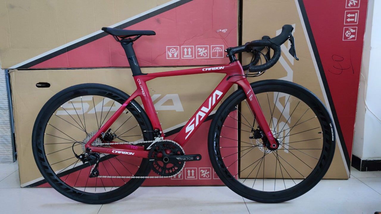 sava碟刹公路车安装教程