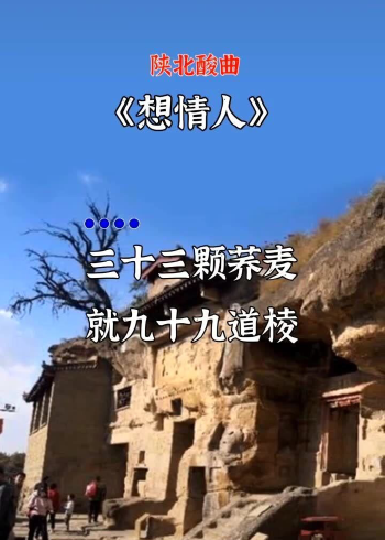 陕北酸曲《想情人》,非常有民间特色