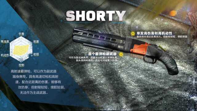 《使命召唤手游》全新副武器Shorty