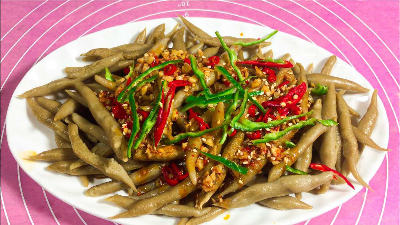 甘肃农村美食燕麦鱼鱼的做法,营养价值特别丰富,地道家乡味_腾讯视频