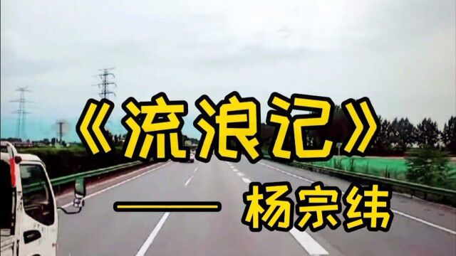 杨宗纬《流浪记》,现场原声版,当年被誉为神级现场,一起来回味