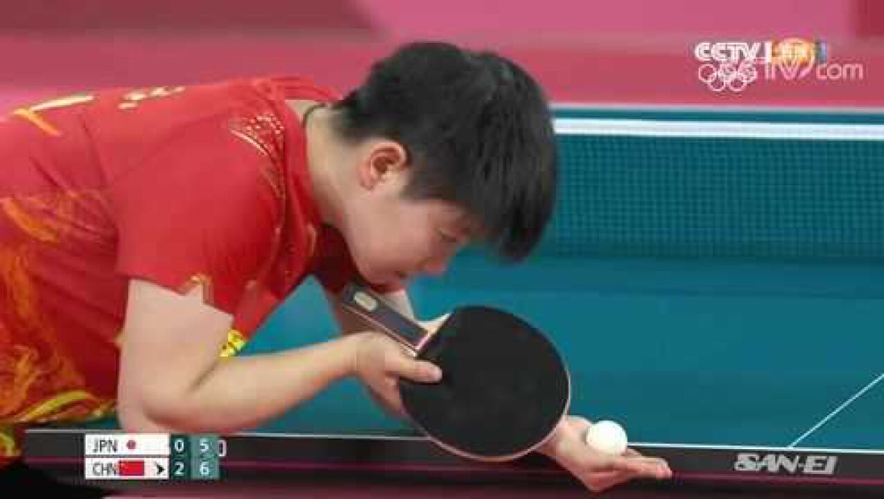 解气！东京奥运乒乓球女单半决赛，孙颖莎4-0伊藤美诚_腾讯视频
