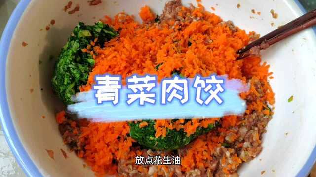 在家做的猪肉青菜馅饺子比外边美味好多,你们是怎么做的呢?