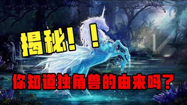 你知道神话中独角兽的由来吗?真相绝对让你大吃一惊!#知识ˆ’知识抢先知#