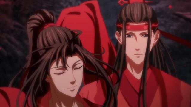 魔道祖师:天地为媒鲜血为引,蓝忘机与魏无羡大婚,群尸来贺太甜啦 #魔道祖师征集令#