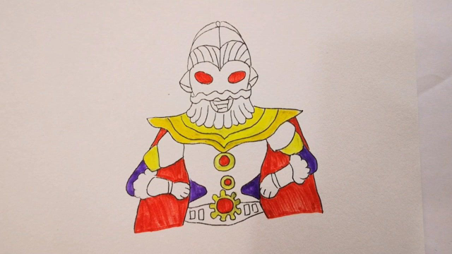 你们喜欢我画的奥特之王吗