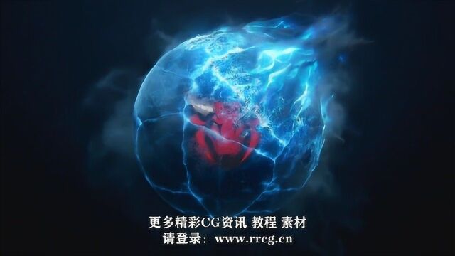 【RRCG】不同颜色科幻冰冻效果LOGO动画演绎AE模板