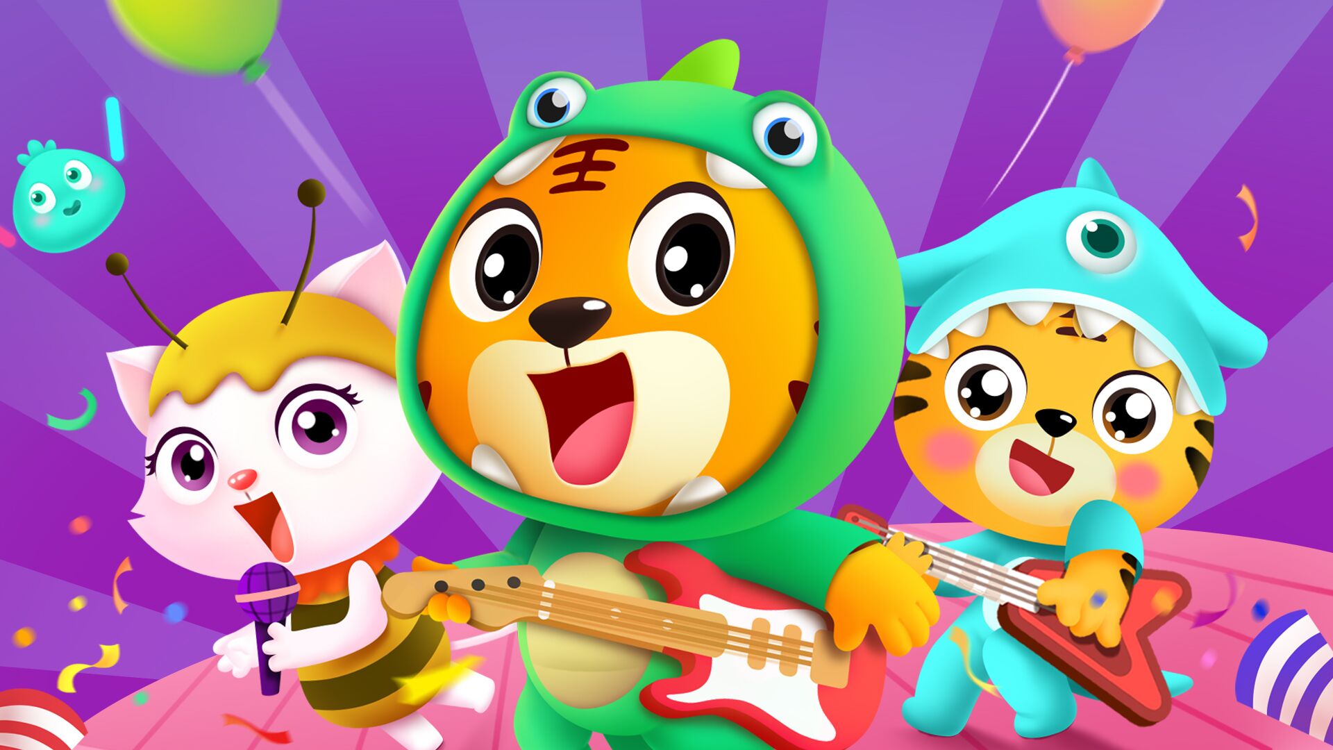 贝乐虎儿歌爱跳舞的小怪兽贝乐虎儿歌