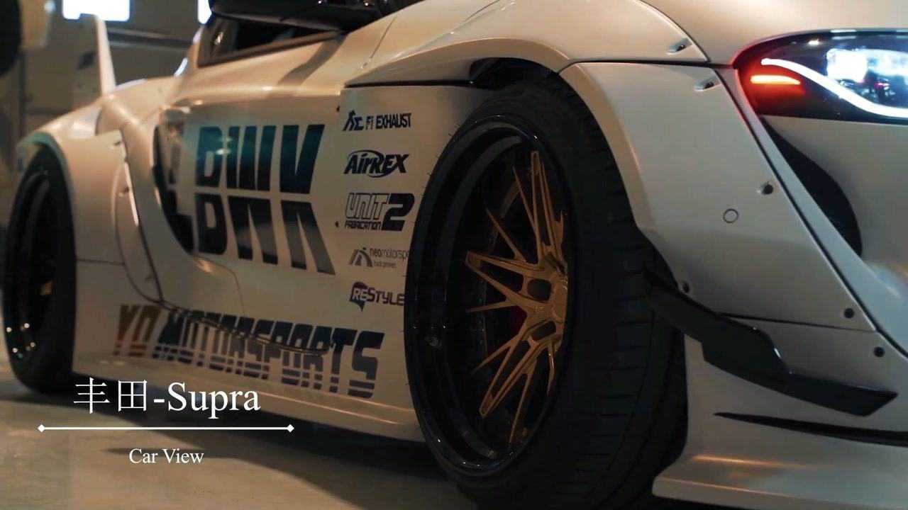 新潮宽体引领者LBWK，打造丰田supra 牛魔王，帅出天际_腾讯视频