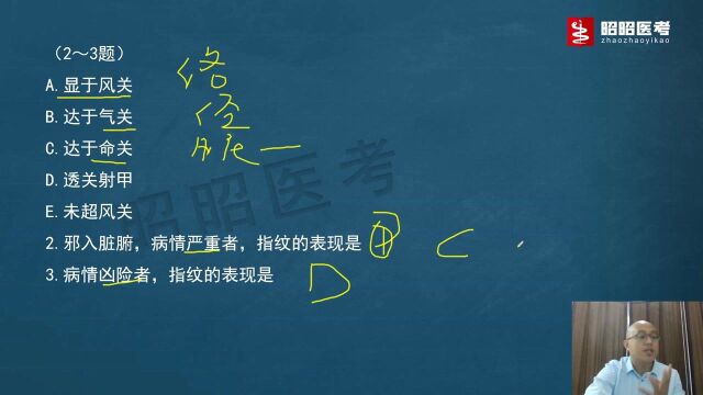 2022年中医及助理医师考试辅导资料 中医诊断学习题讲解03