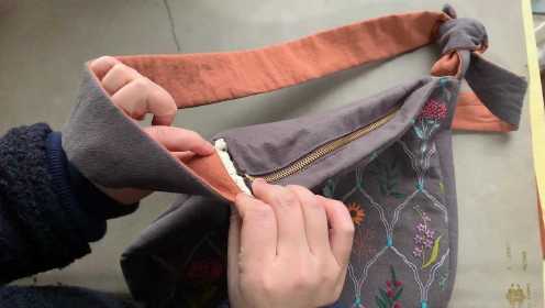 包袋拉链及肩带制作方法