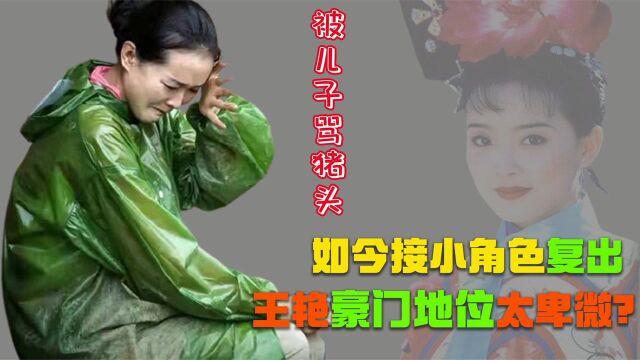 王艳:京城四少王烁的后妈,住故宫隔壁,嫁入豪门为何还要复出?