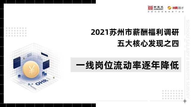 2021苏州市薪酬福利调研五大核心发现(四)