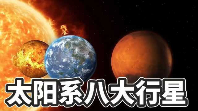 太阳系里面有什么?一次带你看完真实八大行星,看完过后只有震撼