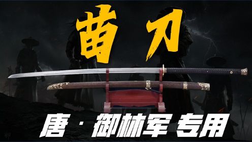 【苗刀】御林军专用宝刀 平定倭寇骚乱神器 曾一度被称为国刀