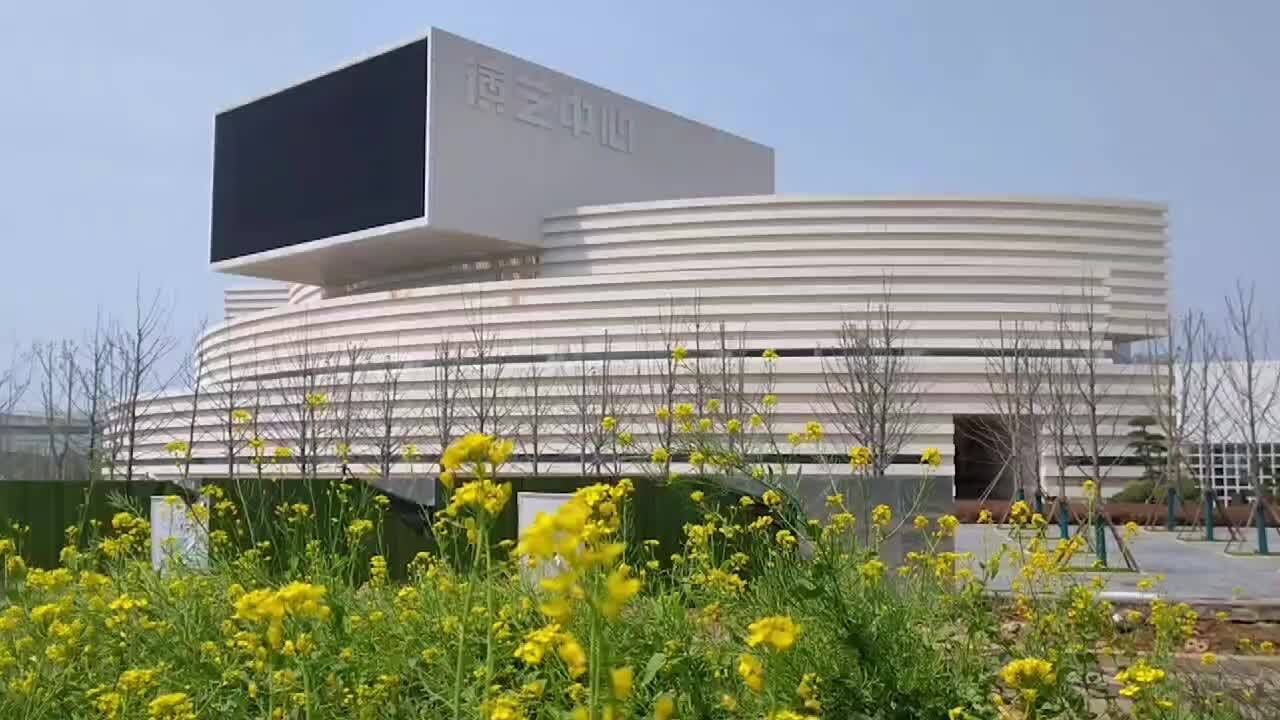 武汉又一地标——东西湖文化中心即将完工