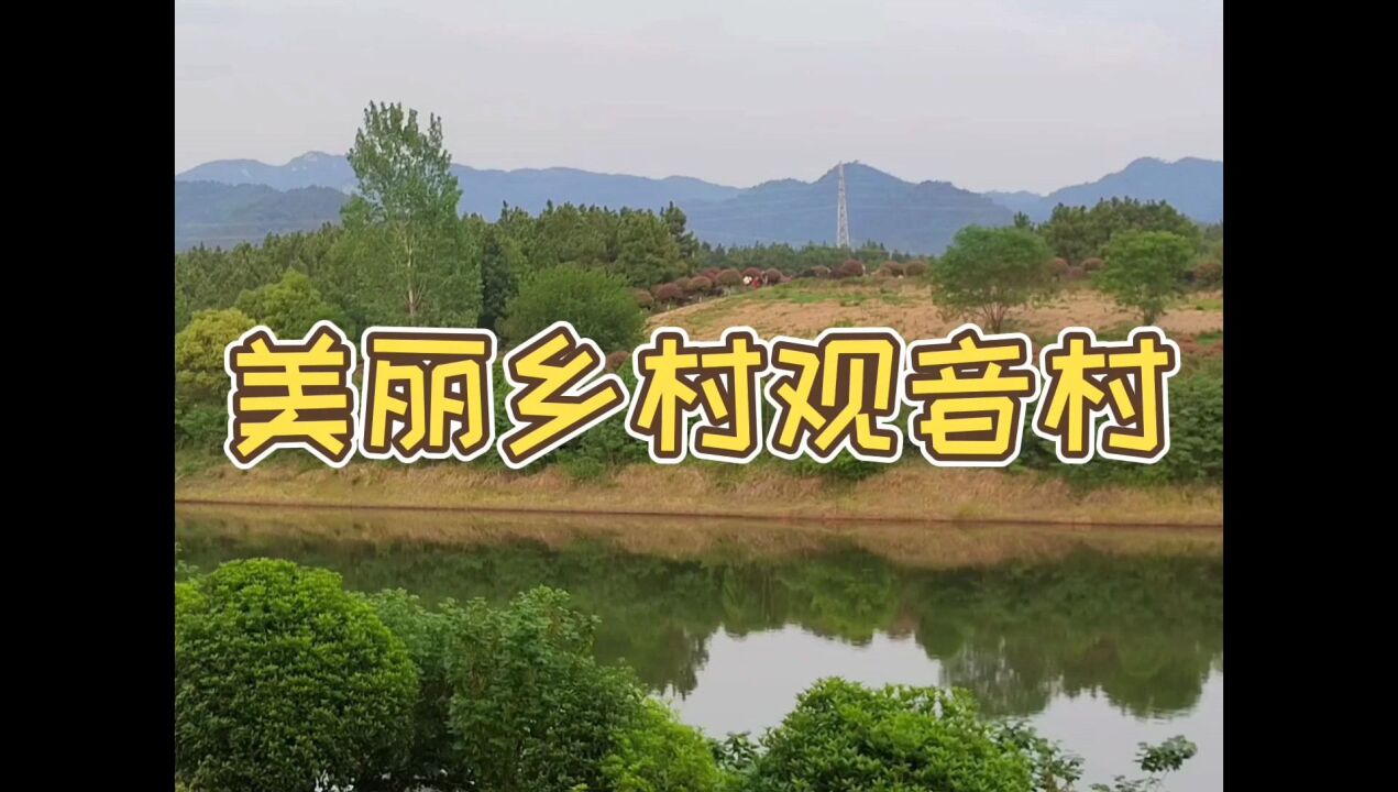 美丽乡村湖北广水观音村
