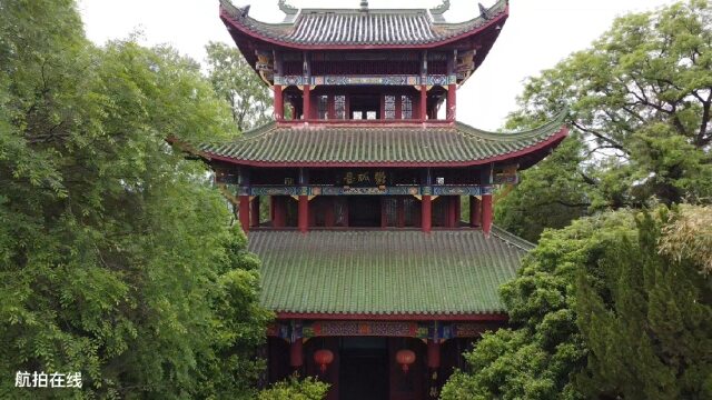 江西赣州著名古迹郁孤台,你是否到此一游?