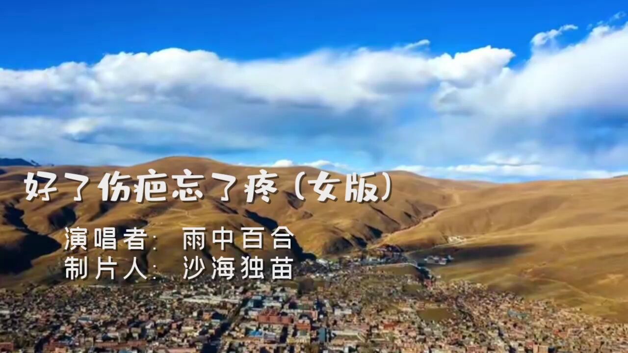 分享雨中百合的单曲《好了伤疤忘了疼 (女版)》h_腾讯视频