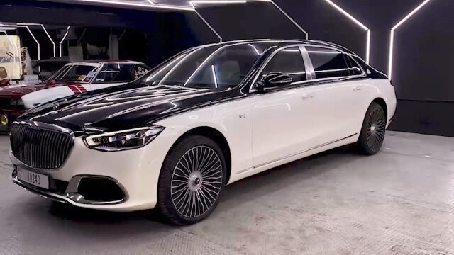 高清实拍2022款迈巴赫s680太漂亮了给我一个不喜欢的理由