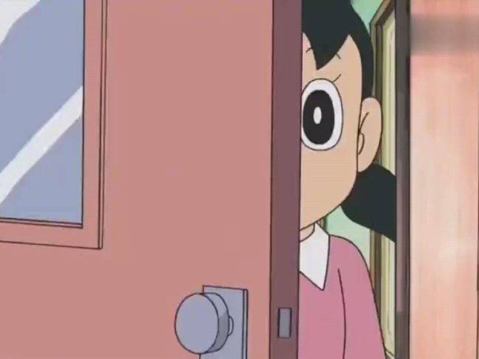 哆啦a梦:大雄去静香家,小叮当和妹妹隐身看戏,结果惹怒了静香