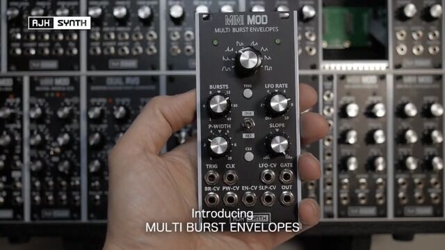 Superbooth 22: AJH Synth unveils MiniMod Multi Burst Envelopes module