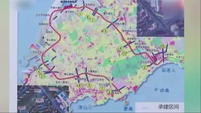 青岛11条在建地铁发布计划完工时间