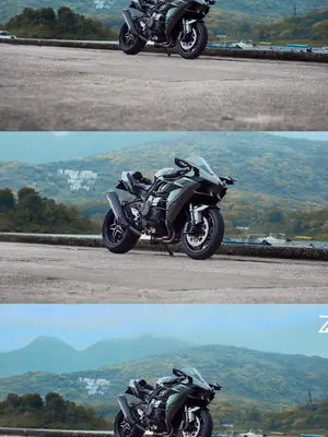 请用一句话来形容它 #机车 #川崎h2