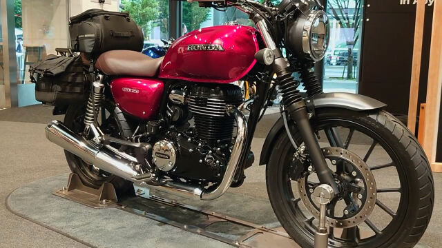 2022款本田gb350街车,造型复古,配abs,售价36000元,摩旅神器_腾讯视频