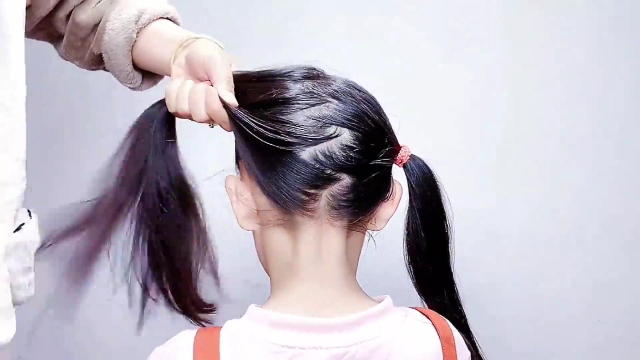 清纯活力双马尾,显年轻有朝气,学生校园必学发型