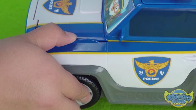 小企鹅PORORO警察局总部玩具高光片段