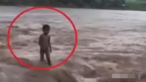 洪水中的奇迹小孩是怎么回事？10个相机拍到，难以置信的离奇事件