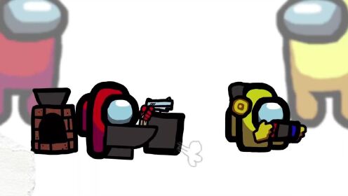 太空狼人杀动画系列:太空人小红学习架子鼓