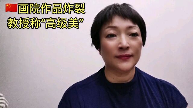 国家美院作品炸裂专家称“高级美”