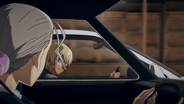 单手开车的透子真的超帅#动漫混剪##名侦探柯南