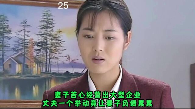 妻子苦心经营出大型企业,丈夫一个举动竟让妻子负债累累